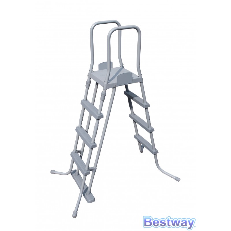 Стальной бассейн Bestway 56604 BW, Hydrium 740х360х120см, песочный фильтр-насос, лестница, подстилка фото 6